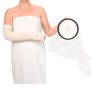 Douchehoes - arm heel